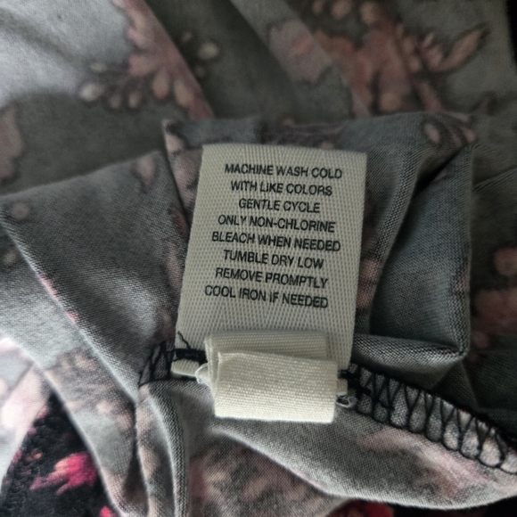 Mudd Floral Long Sleeve Mini Dress - Picture 5 of 5